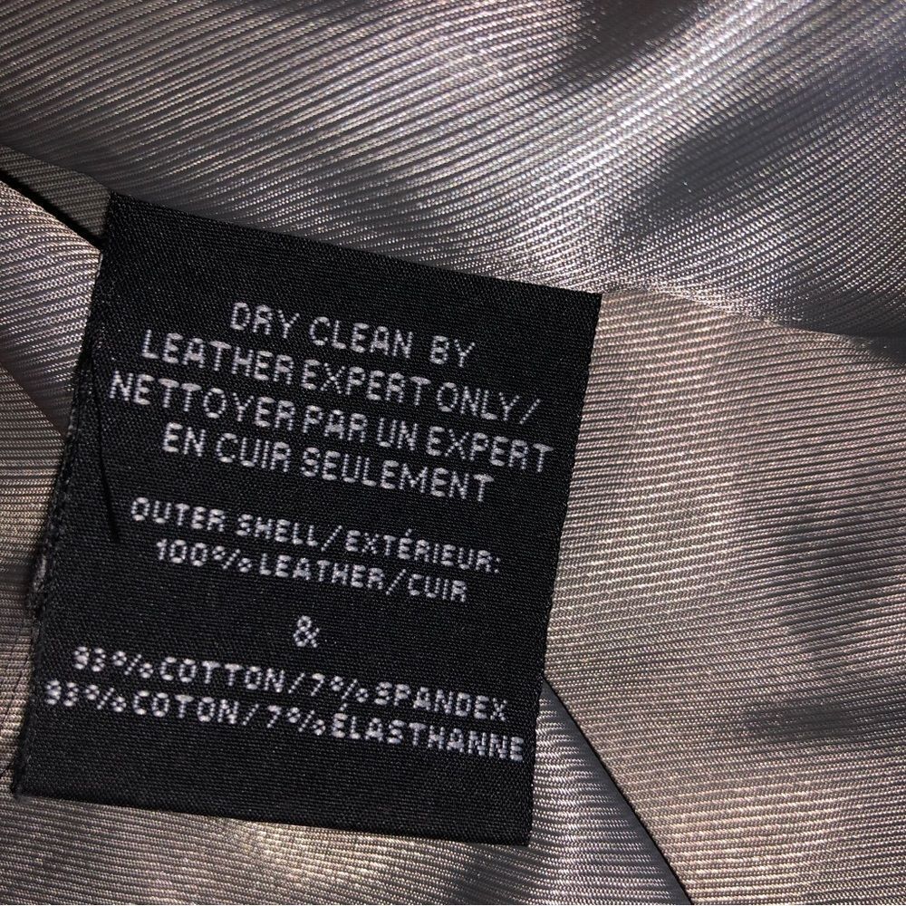 Lamarque Crop Leather Jacket - Picture 11 of 16